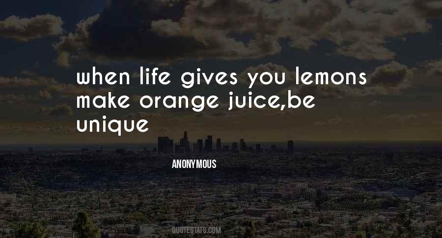 Quotes About Orange Juice #1752021
