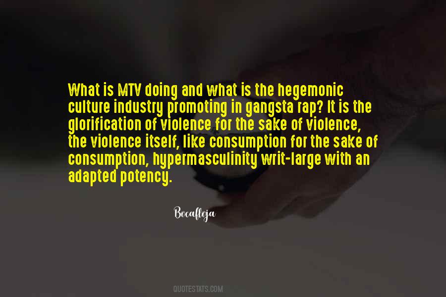 Quotes About Gangsta Rap #558811