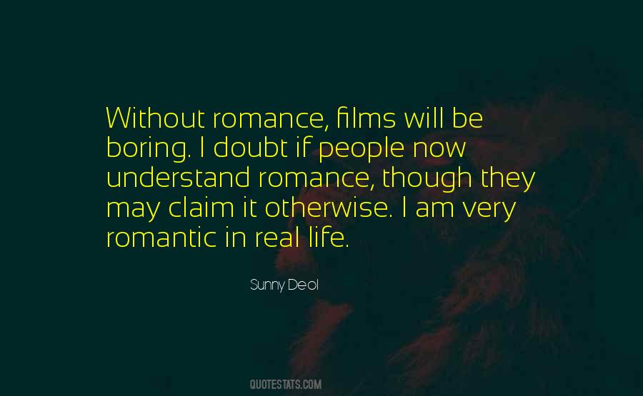 Quotes About Romantic Films #1338589