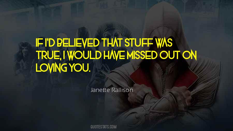Missed Chance Quotes #1370739