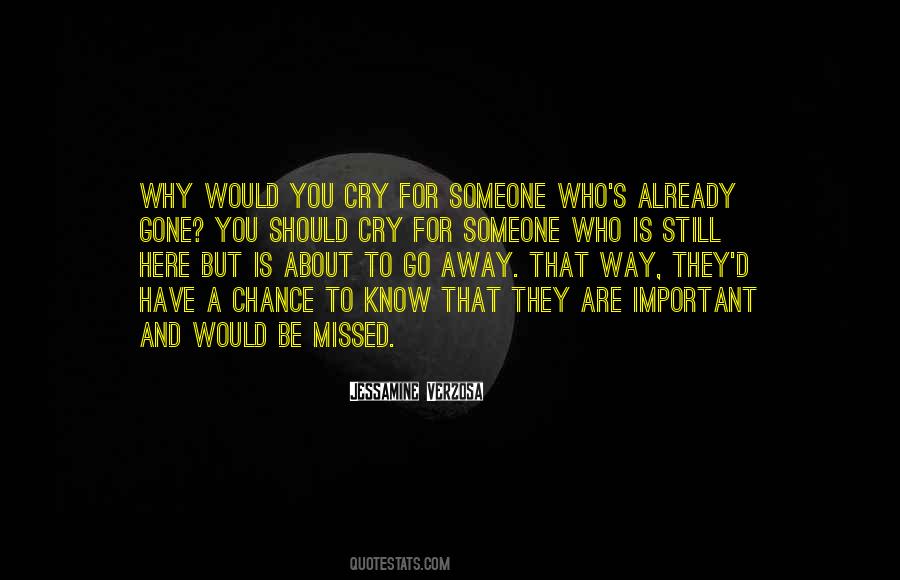 Missed Chance Quotes #53353