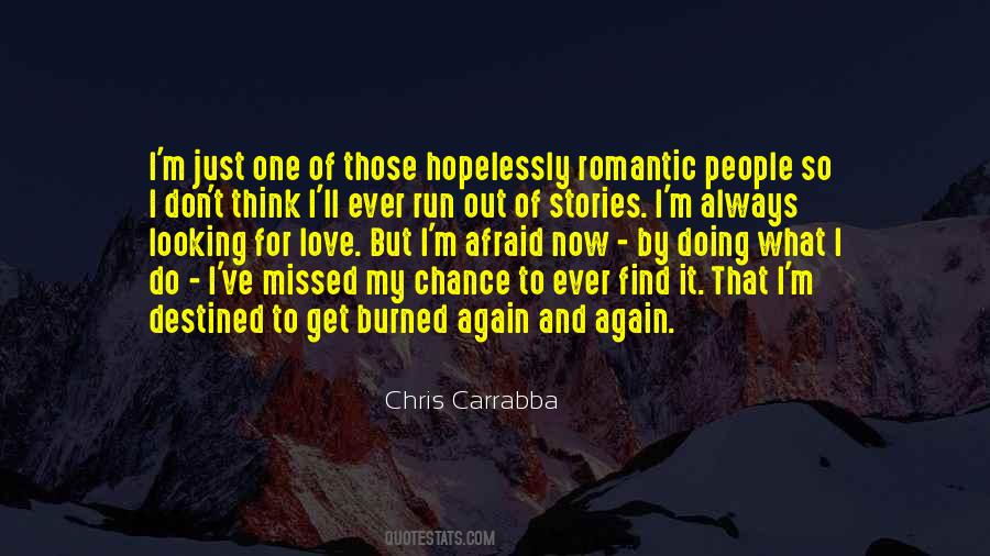 Missed Chance Quotes #54827