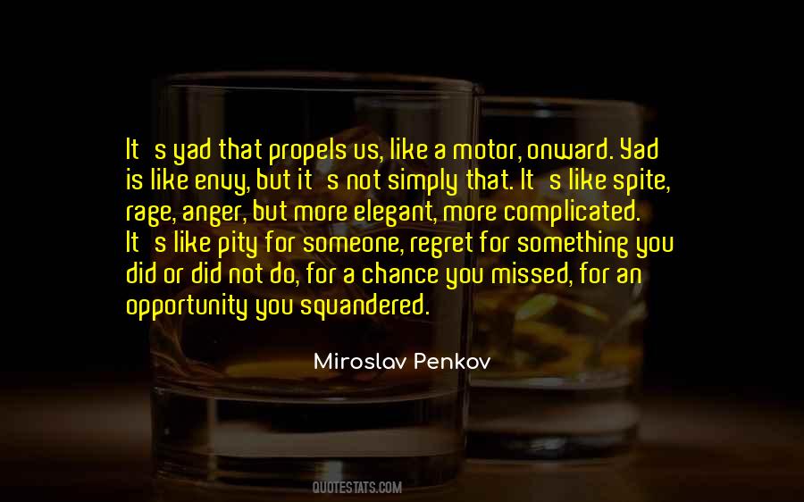 Missed Chance Quotes #677295