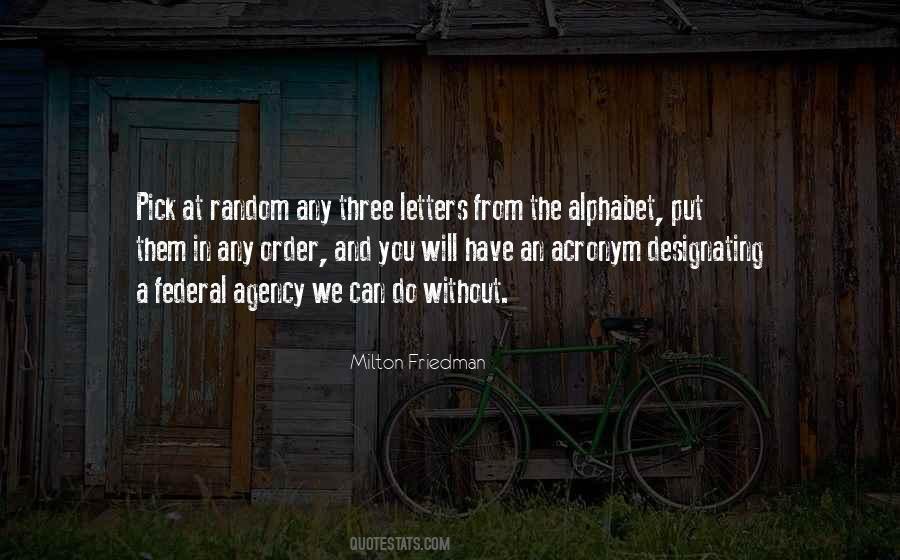 Quotes About Alphabet Letters #456658