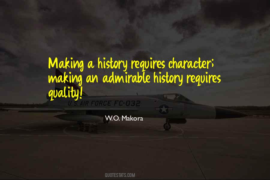 Quotes About History Making #749123