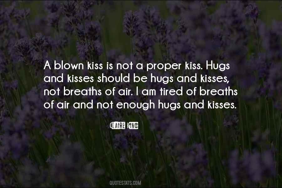 Quotes About Kisses Blown #190379