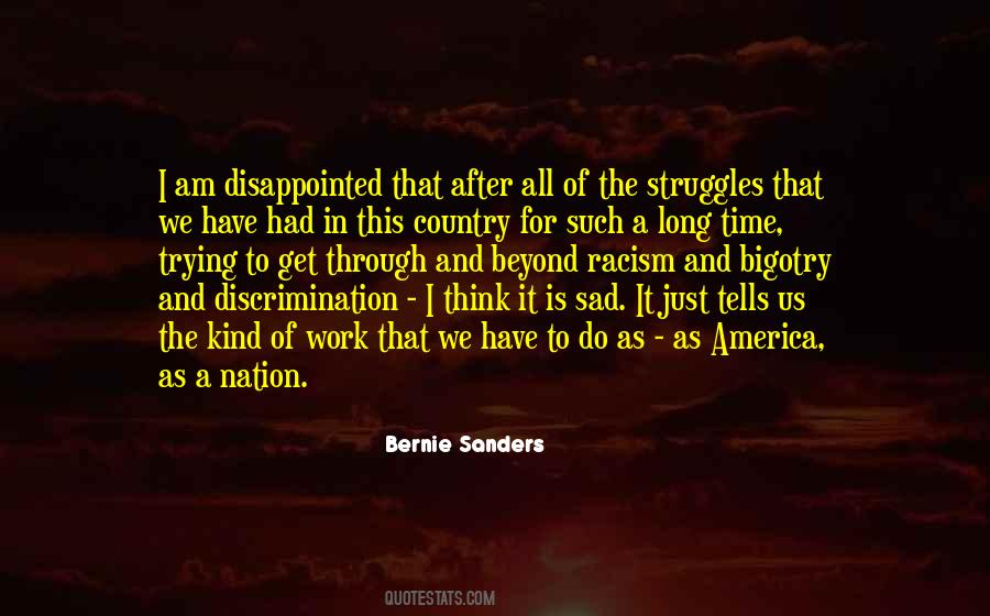Quotes About Discrimination And Racism #841220 Quotes About Discrimination And Racism #841220