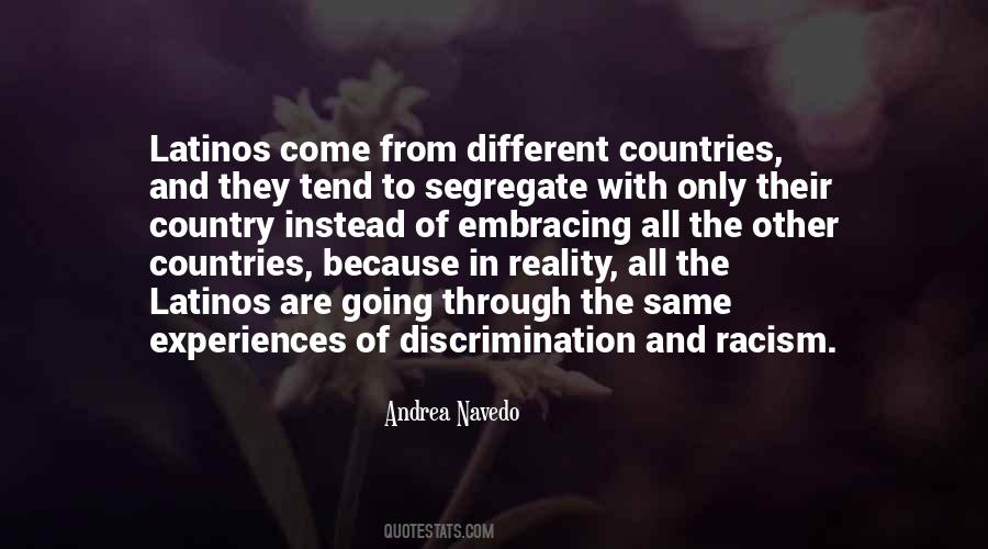 Quotes About Discrimination And Racism #990971