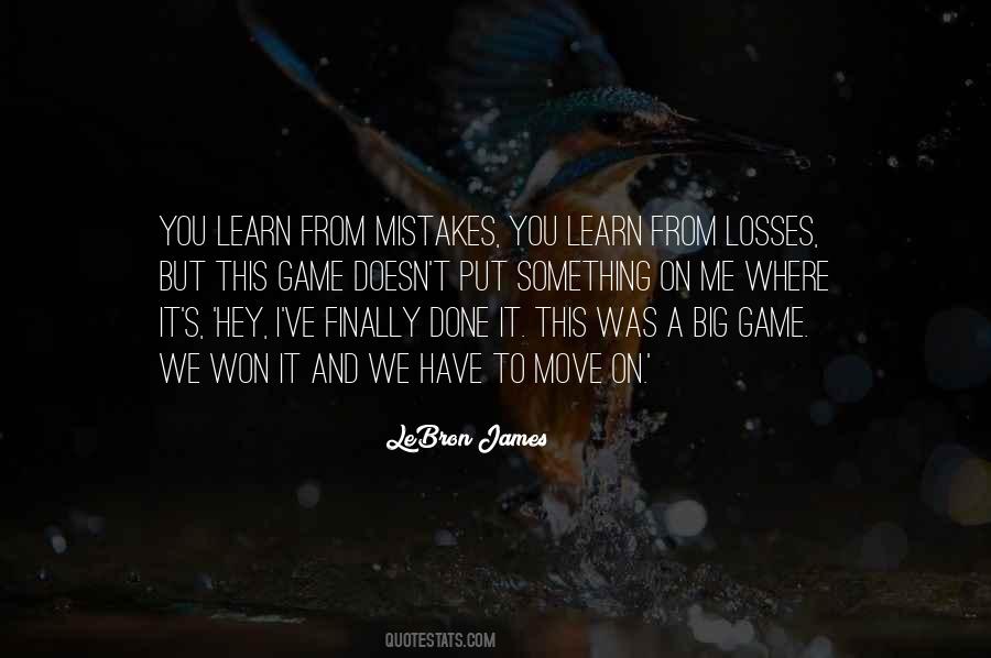 Quotes About Learn From Mistakes #1312629