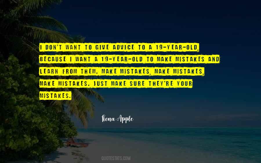 Quotes About Learn From Mistakes #138658