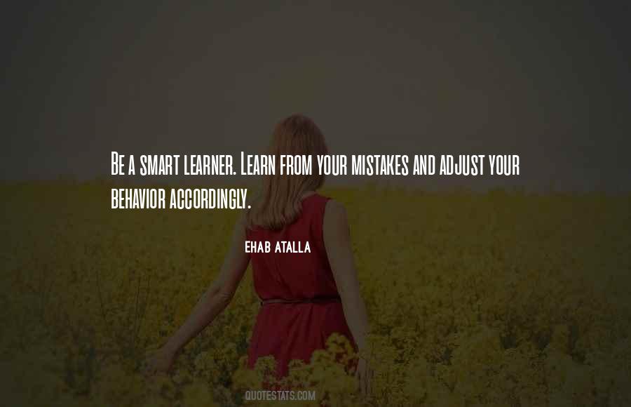 Quotes About Learn From Mistakes #181005