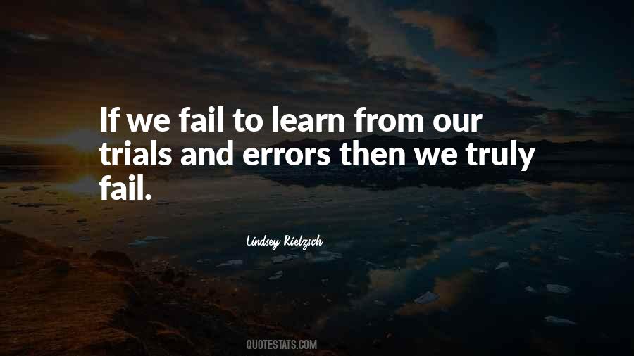 Quotes About Learn From Mistakes #277429