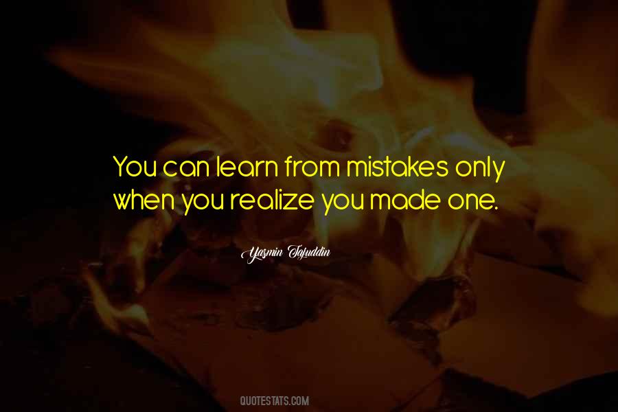 Quotes About Learn From Mistakes #402366