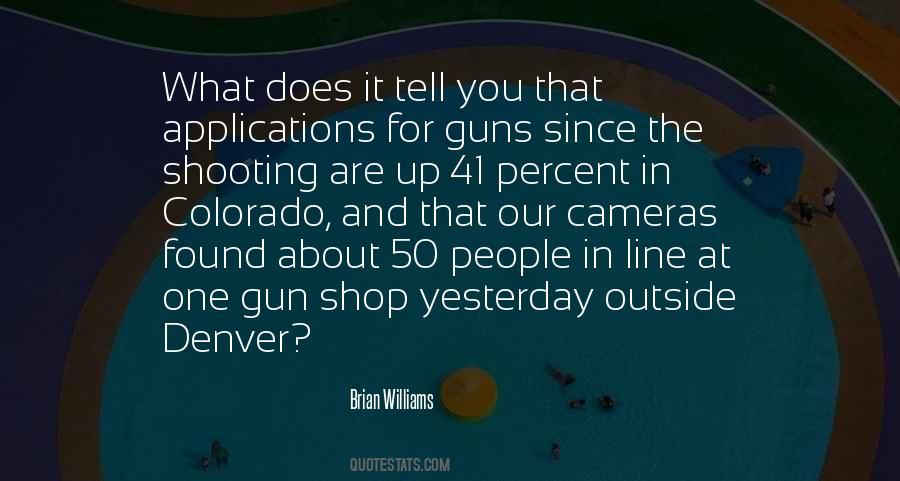 Quotes About Shooting People #700508