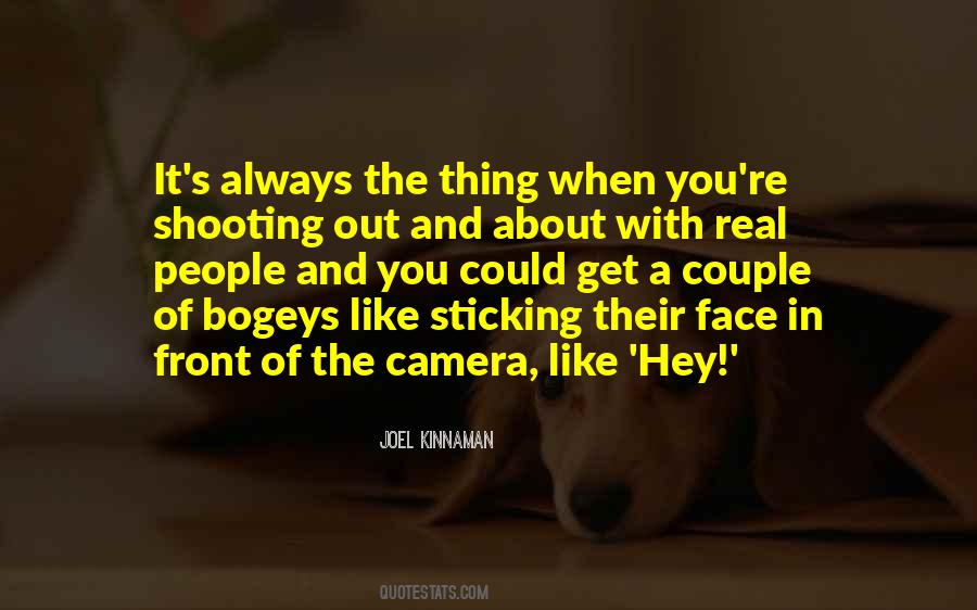 Quotes About Shooting People #979811