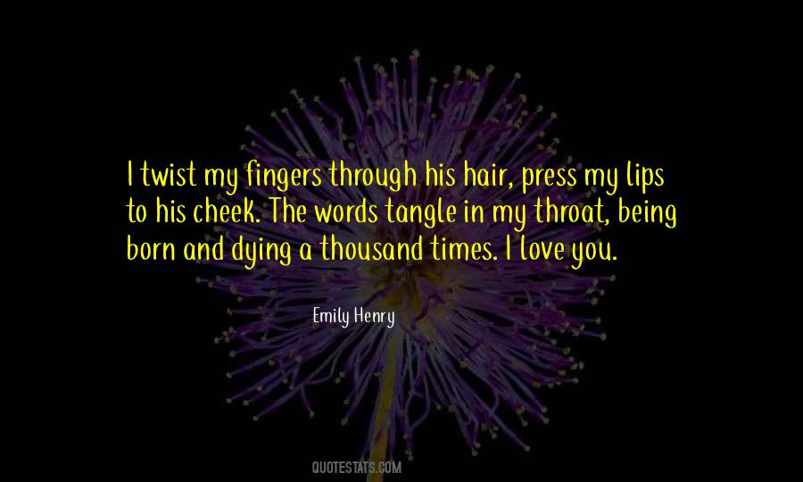 Dying Words Quotes #1765488