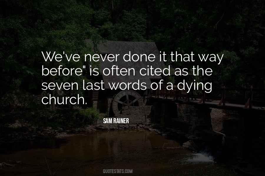 Dying Words Quotes #274153