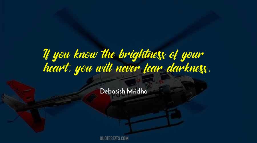 Fear Darkness Quotes #1204812