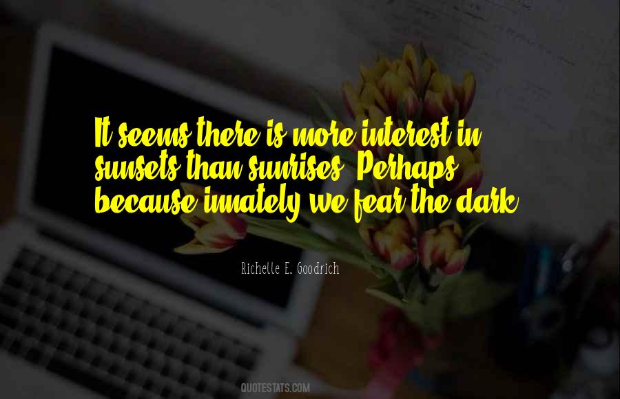 Fear Darkness Quotes #270002