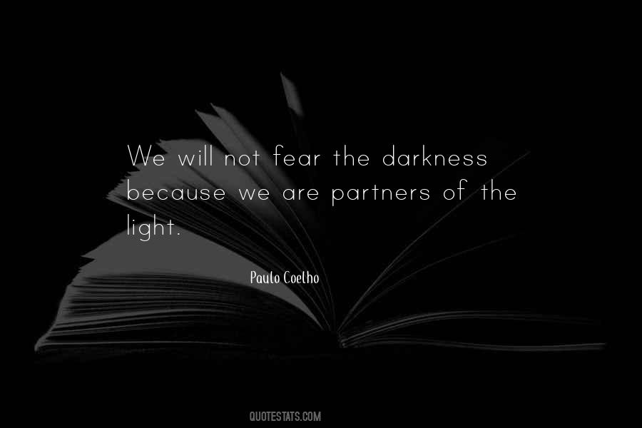 Fear Darkness Quotes #369703