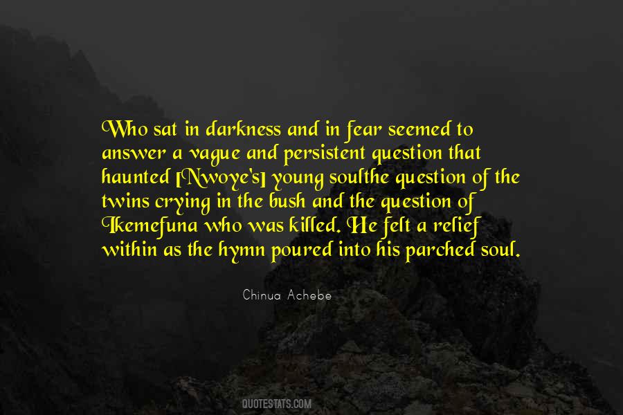 Fear Darkness Quotes #628786