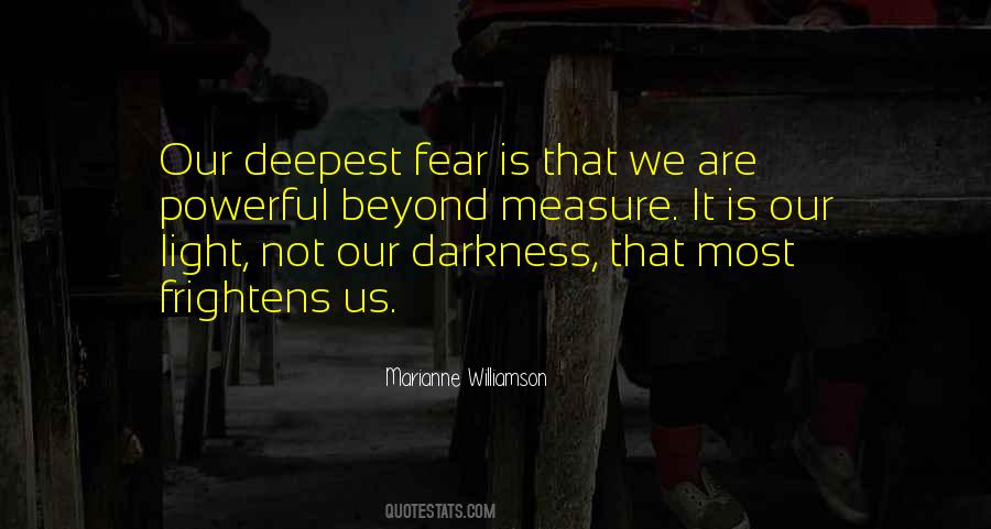 Fear Darkness Quotes #650468