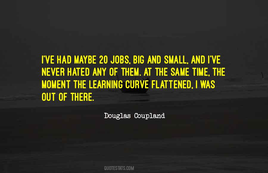 Quotes About Learning Curve #103466