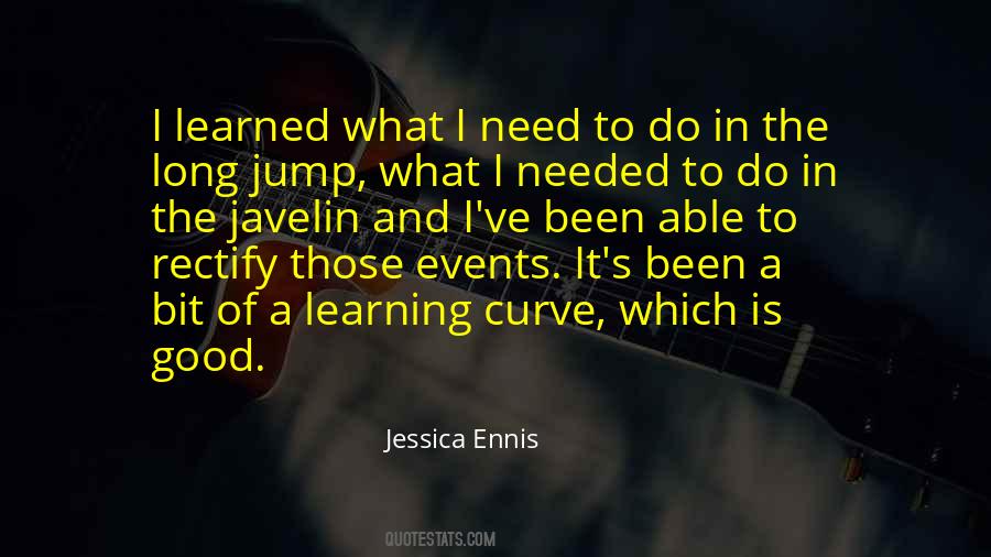 Quotes About Learning Curve #120502