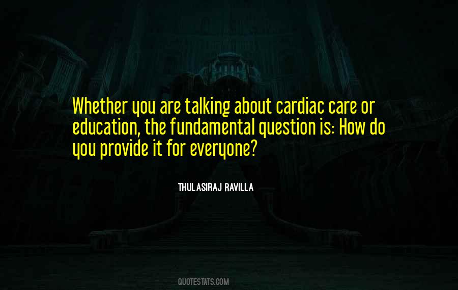 Quotes About Cardiac Care #1015715