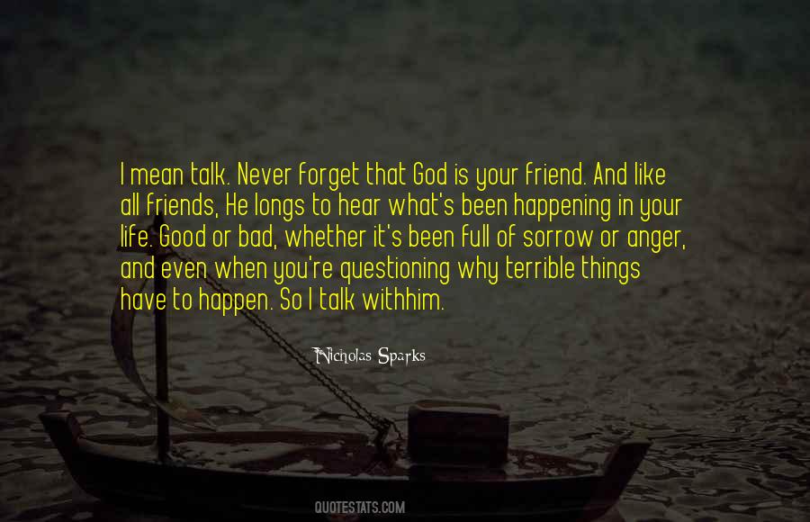 Quotes About Friends With God #1345790