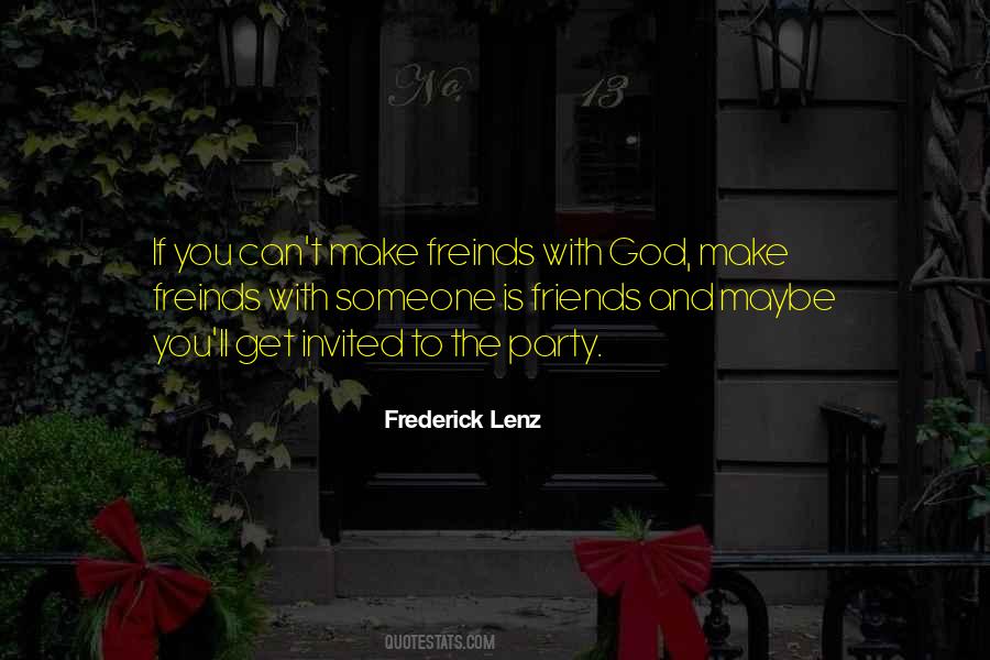 Quotes About Friends With God #951350