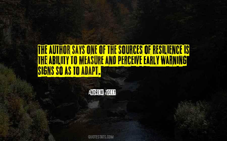 Resilience And Adaptability Quotes #612998