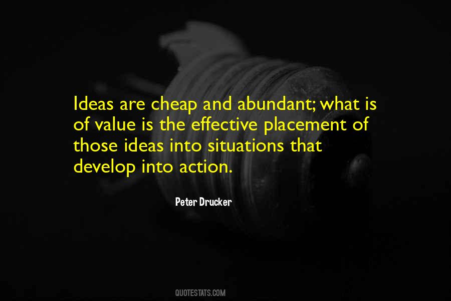 Quotes About Ideas And Action #104072