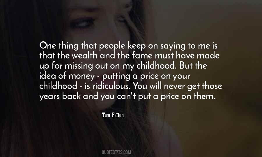 Price Of Fame Quotes #568384