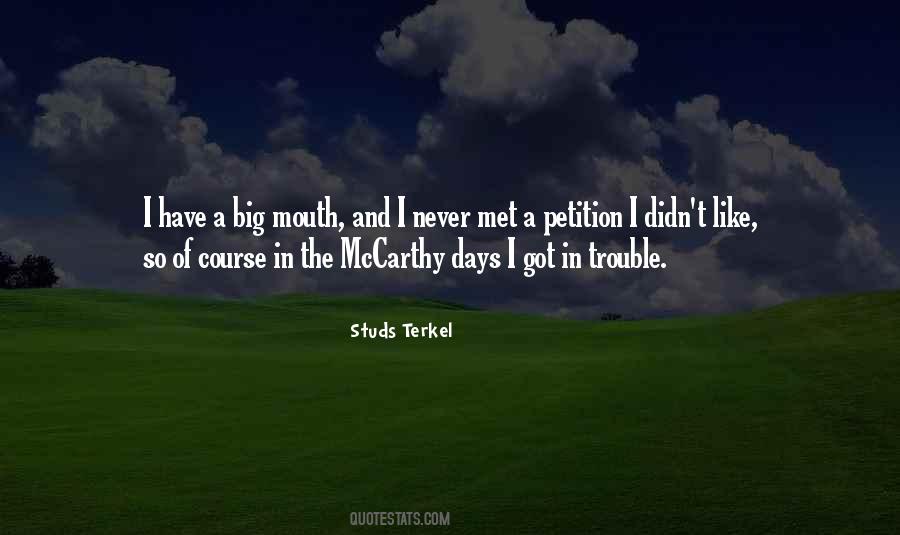 Quotes About Mccarthy #1334444