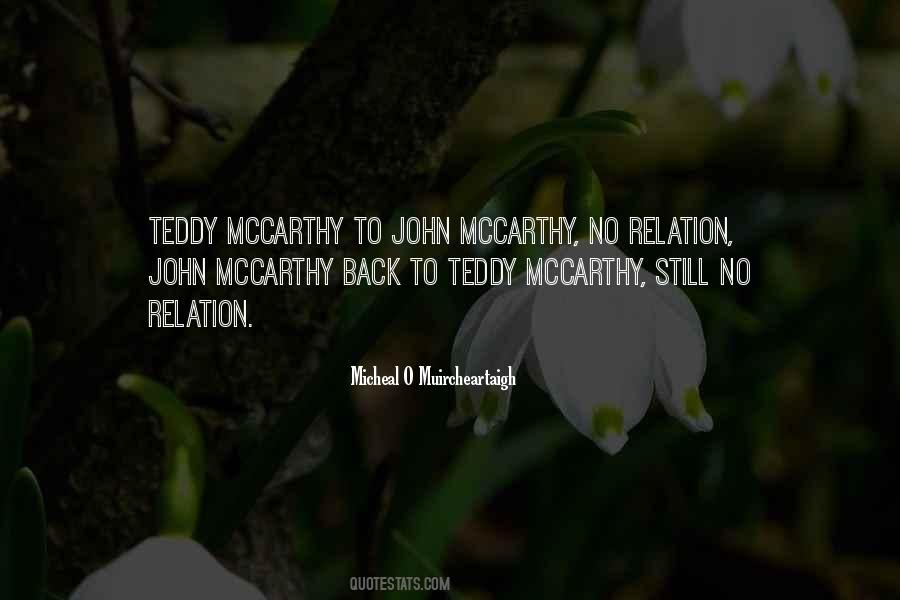 Quotes About Mccarthy #289344