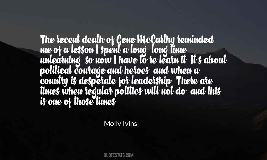 Quotes About Mccarthy #4918