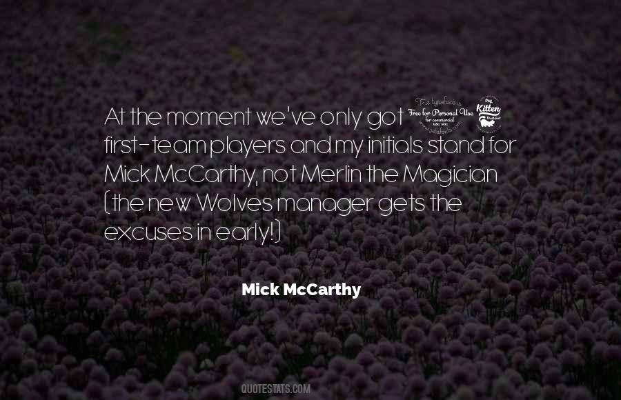 Quotes About Mccarthy #843822