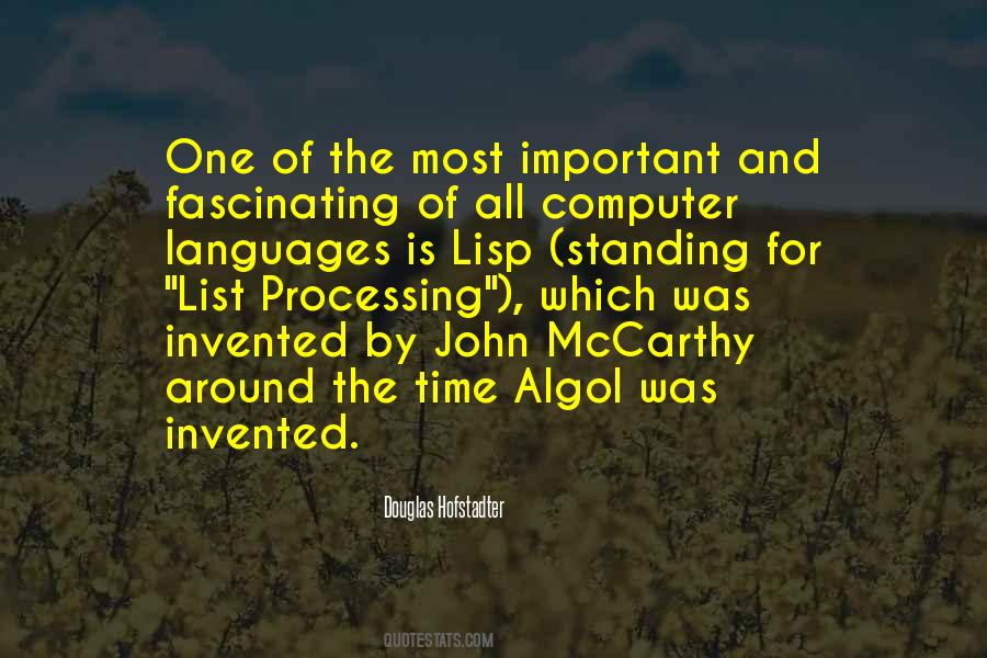 Quotes About Mccarthy #868039