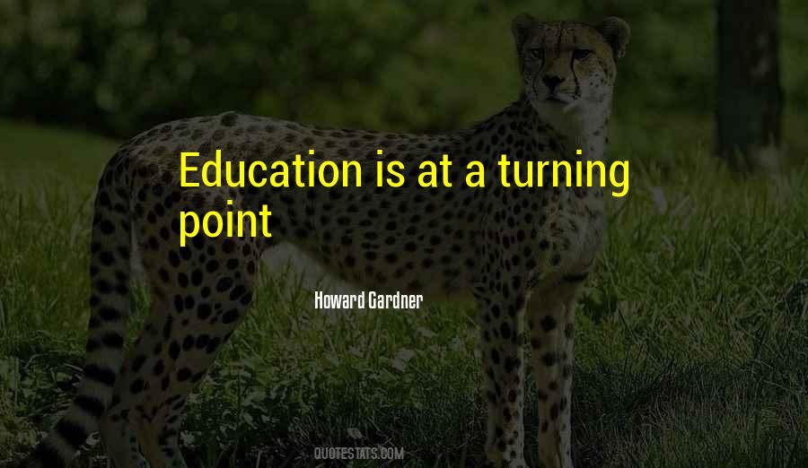 Quotes About Turning Points #666320