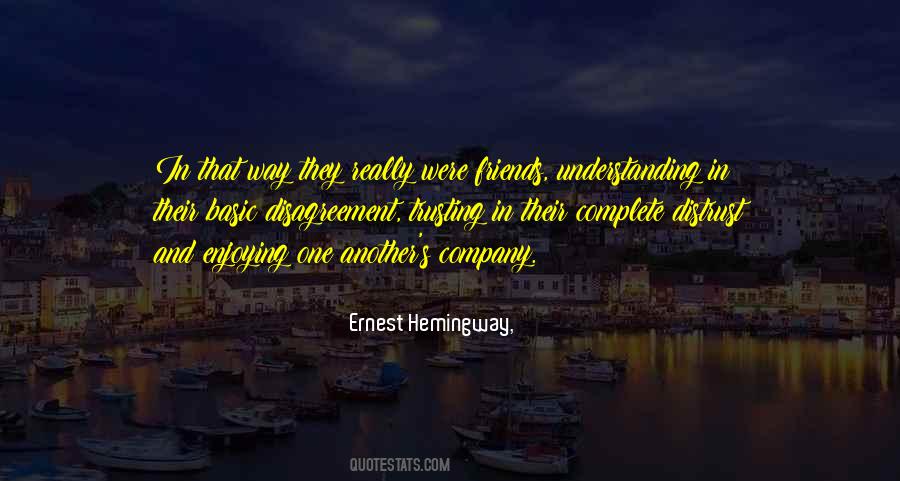 Quotes About Understanding Friends #1699974
