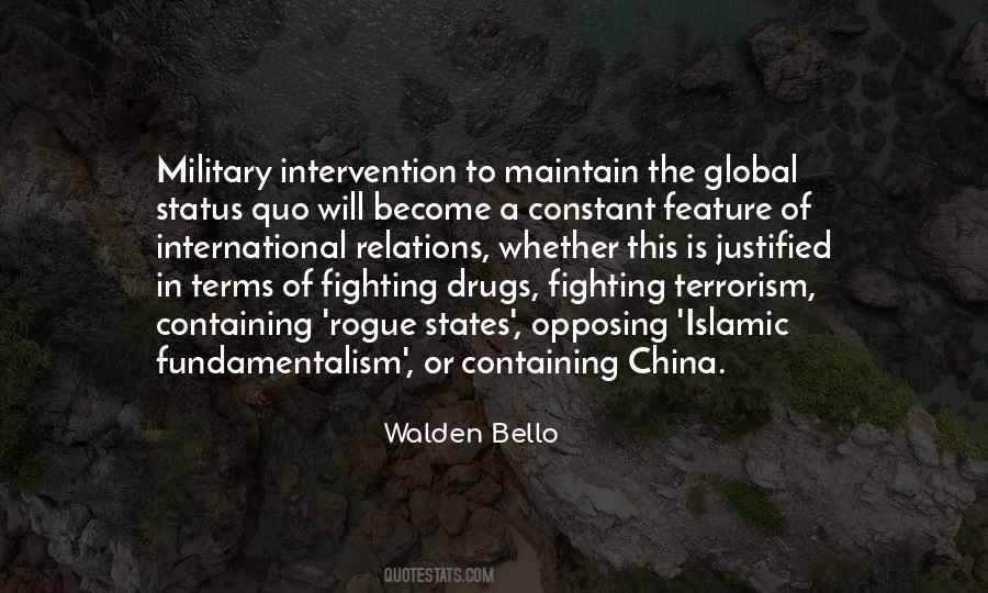 Quotes About Military Intervention #793802