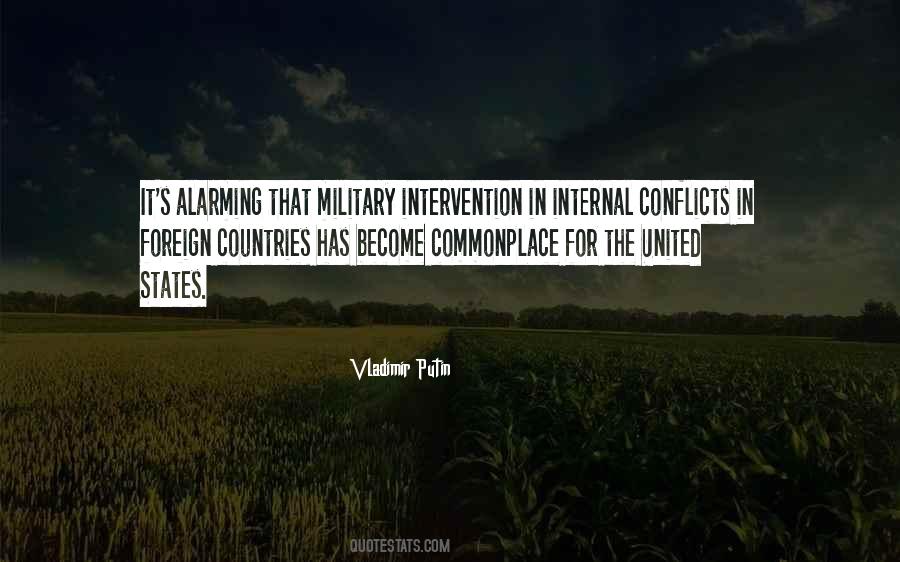 Quotes About Military Intervention #938376
