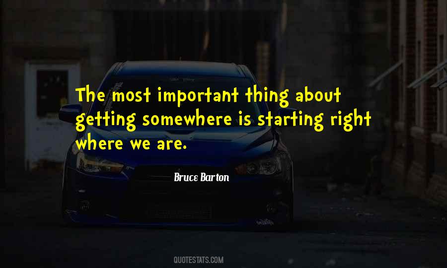 Quotes About Starting Things #164440