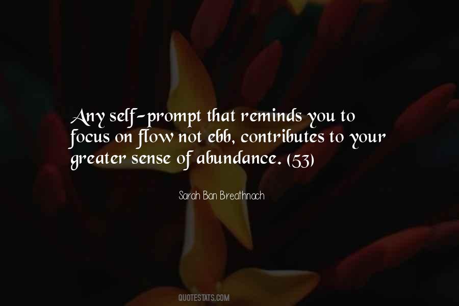 Quotes About Abundance #1185382