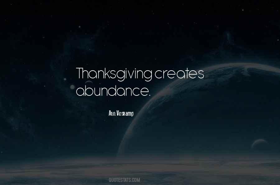 Quotes About Abundance #1220370