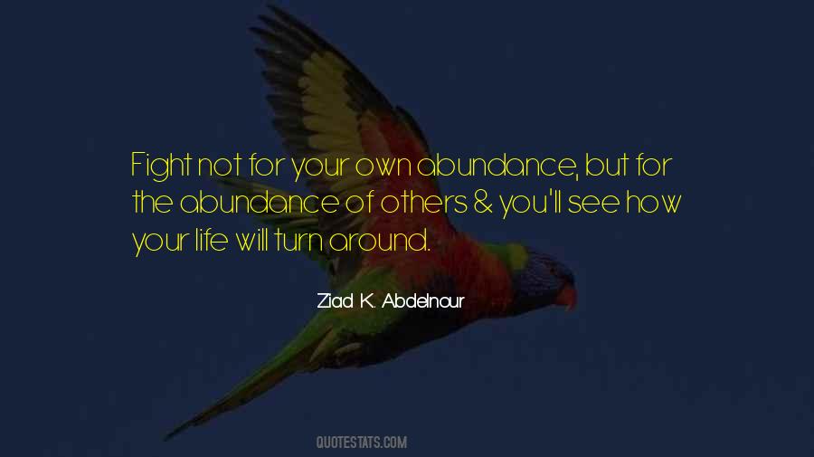 Quotes About Abundance #1264687