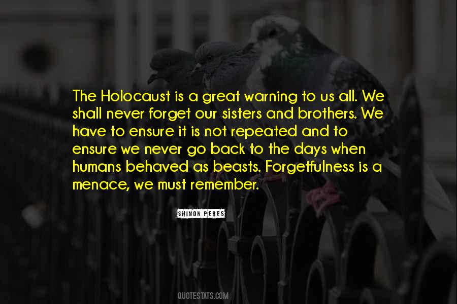 Quotes About The Holocaust #366879