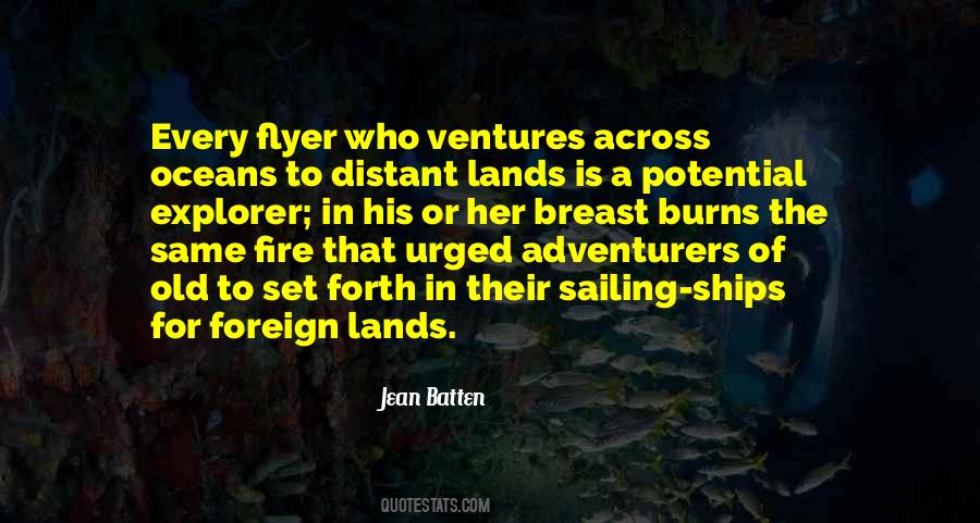 Quotes About Distant Lands #1385985