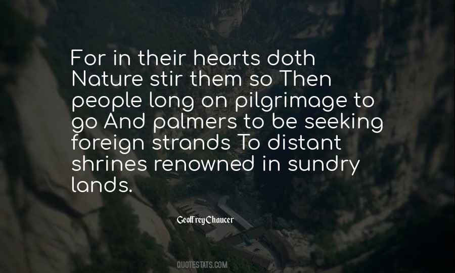 Quotes About Distant Lands #297810